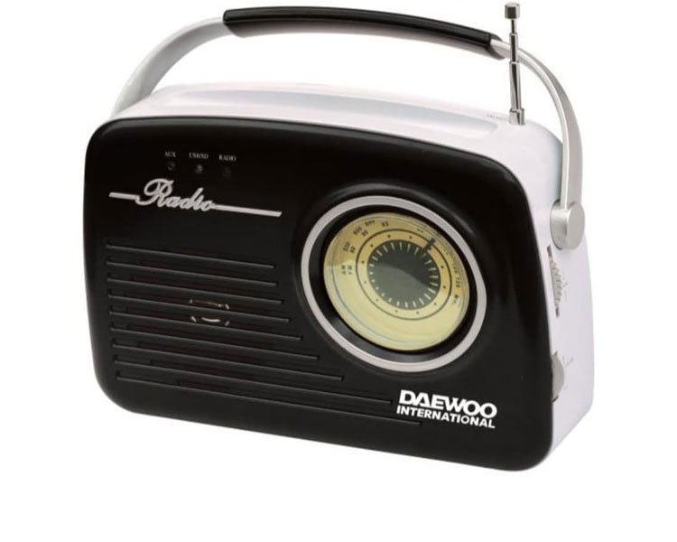 Radio Daewoo vintage Drp-130