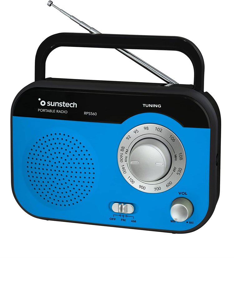 Radio Sunstech Rps560Bl Azul