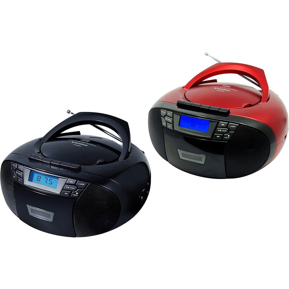 Radio cassette con CD Sunstech-CXUM53