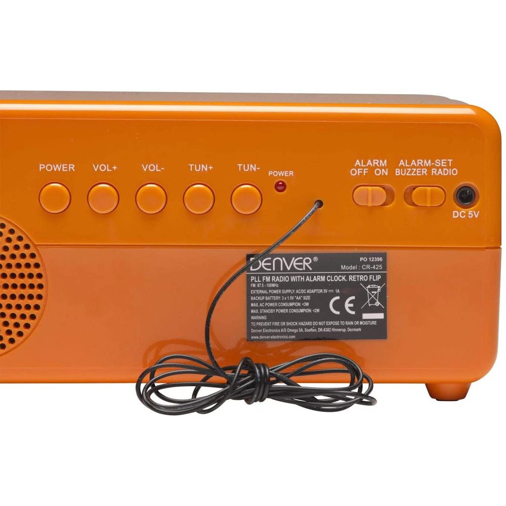 Radio reloj despertador DENVER CR-425