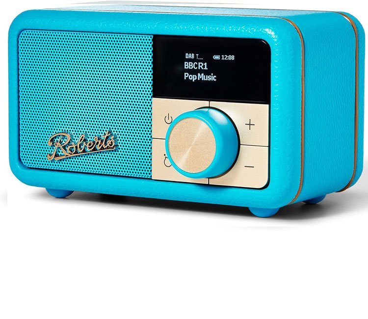 radio roberts revival petite turquesa