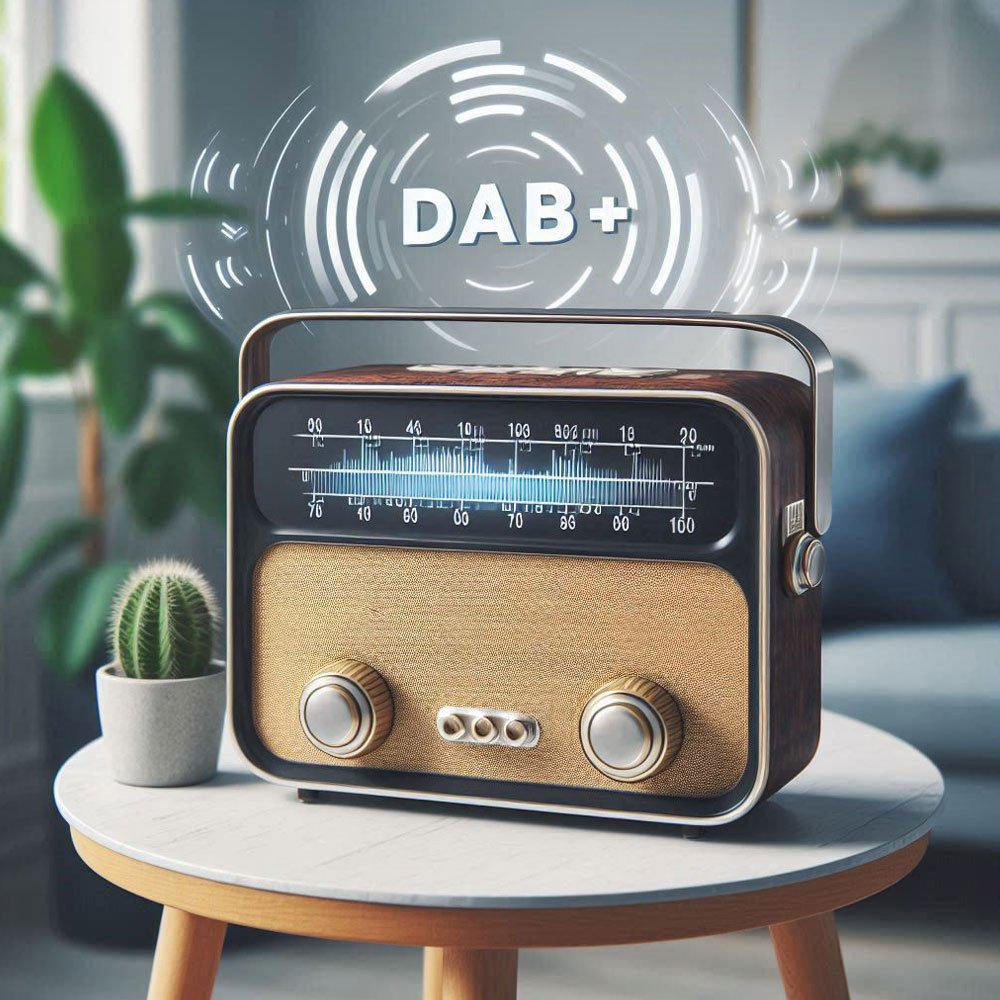 radio dab retro