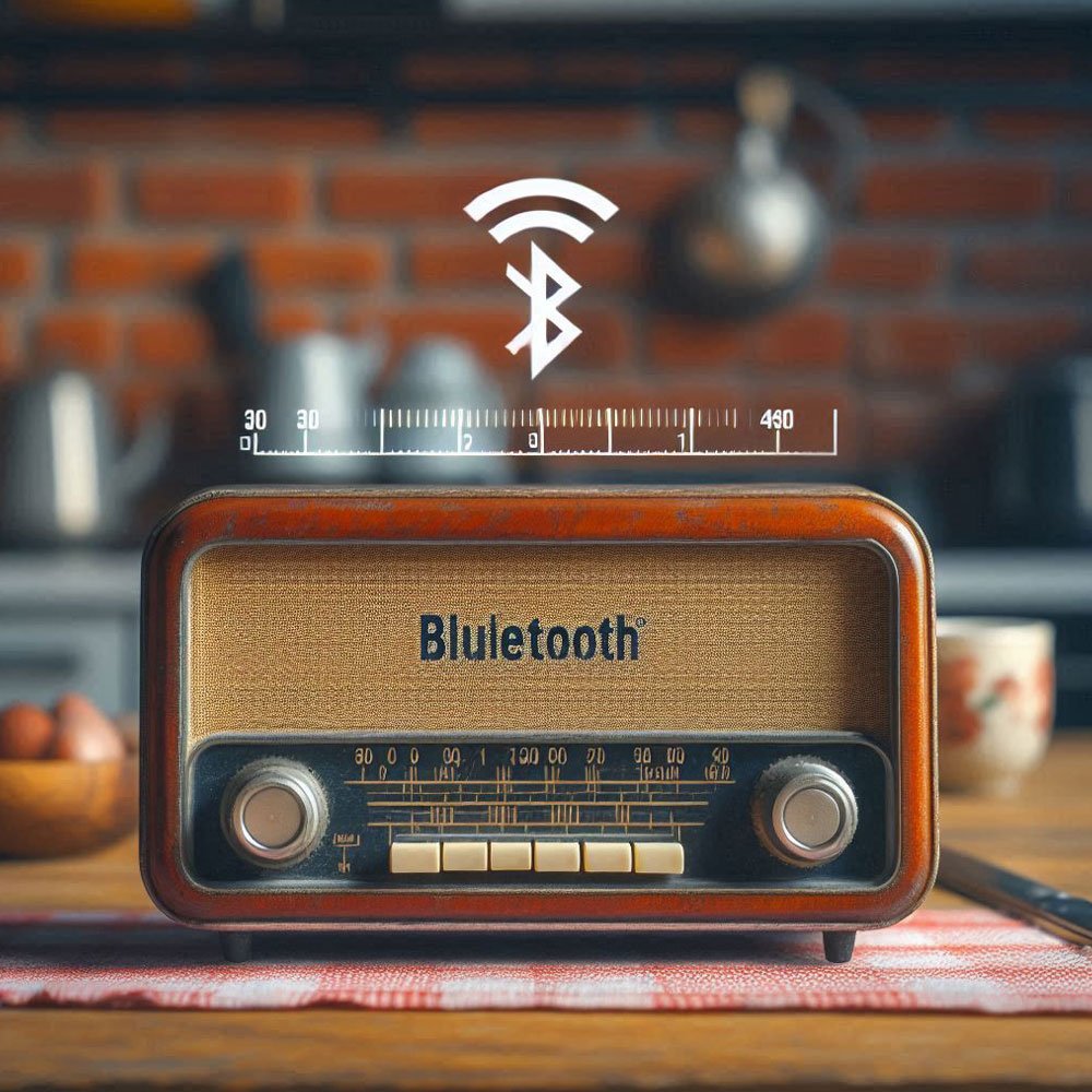 radio retro bluetooth