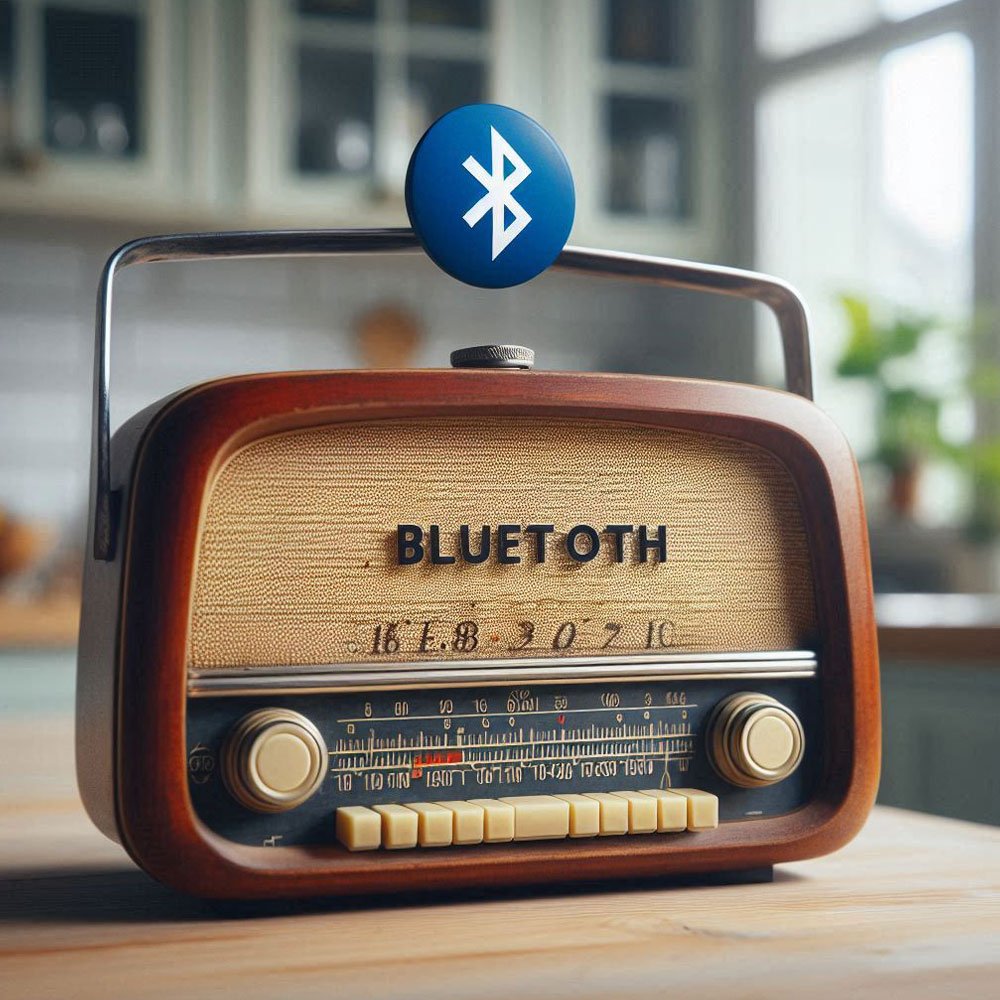 radio Bluetooth vintage